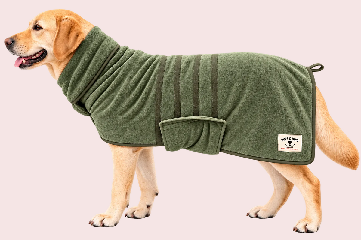 Ruff & Buff Robe + Towel Bundle