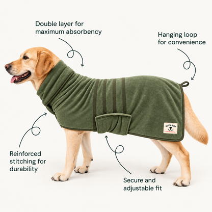 Ruff & Buff Drying Robe